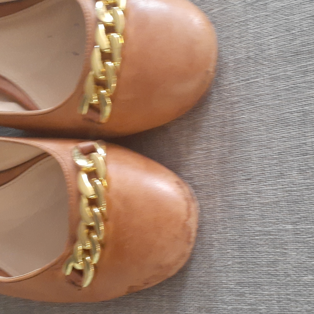 Lauren ralph Lauren tan leather pumps shoe size 10B - Picture 6 of 16